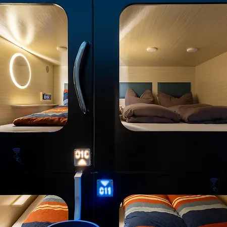 Capsule hotel Mue Cubes Basel