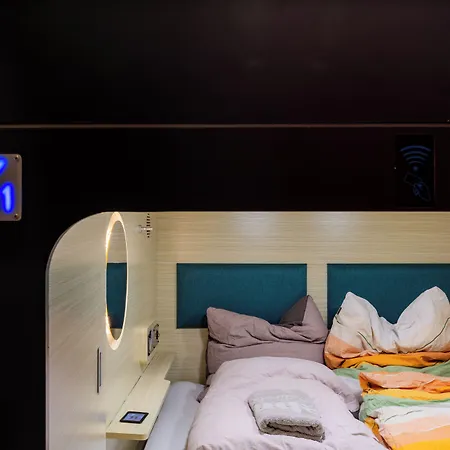 Hôtel capsule Mue Cubes Bâle