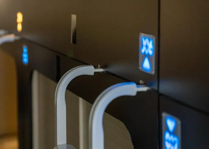 Mue Cubes Kapslový hotel Basilej