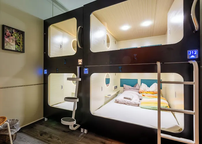 Mue Cubes Kapslový hotel