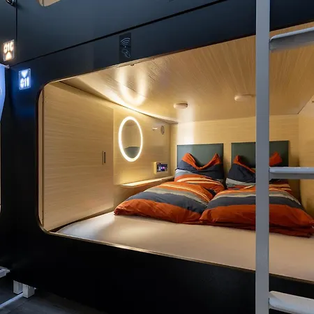 Hotel kapsułowy Mue Cubes Bazylea