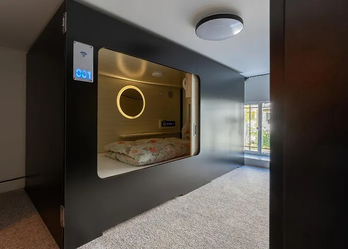 Kapselhotell Mue Cubes *