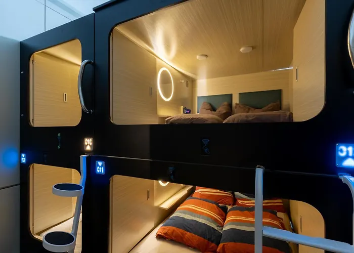 Kapselhotell Mue Cubes *