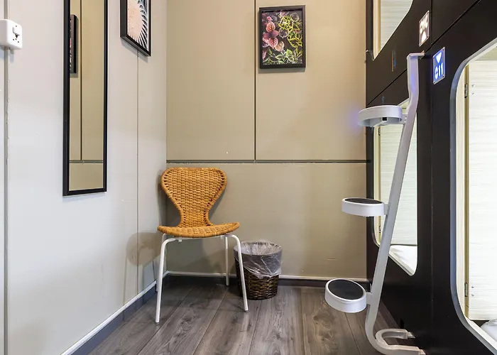 Kapselhotell Mue Cubes Basel